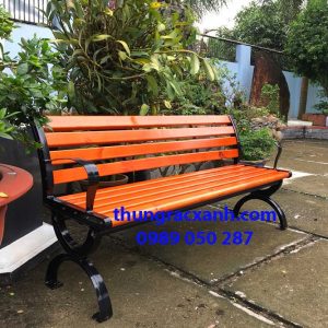 Ghế công viên gang đúc hàng chất, giá rẻ