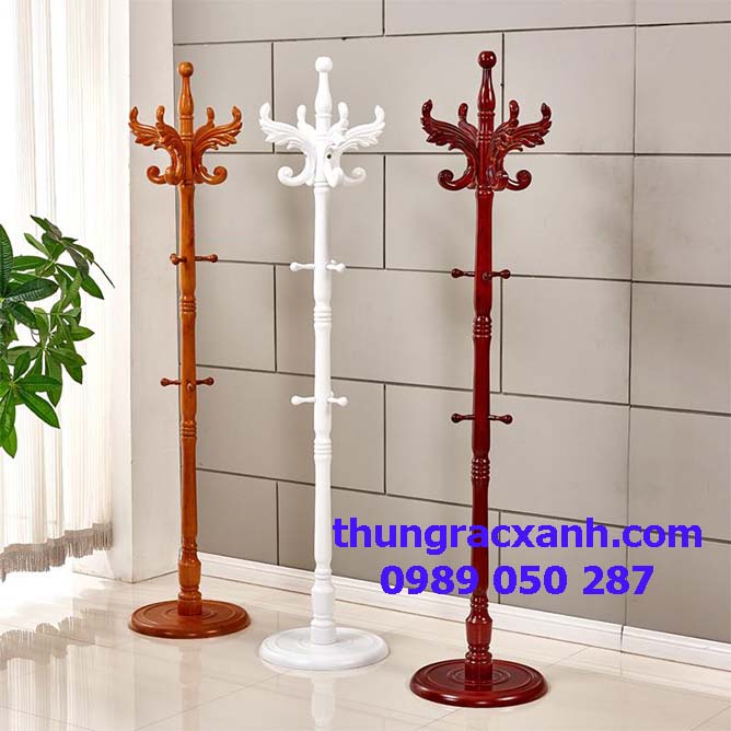 Cây treo quần áo gỗ đa dạng về mẫu mã - Ảnh 5