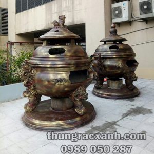 Đình hóa vàng Nhị long- tứ Linh