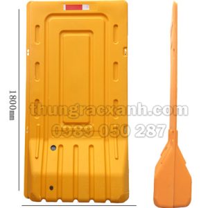 Hàng rào phân làn nhựa HDPE