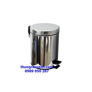 Thùng rác inox đạp chân 5 lít hàng đẹp, giá rẻ nhất tt.
