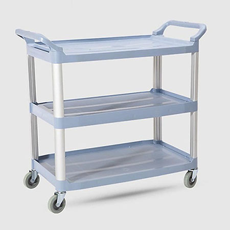 Xe đẩy thức ăn bằng nhựa hàng chất, giá không thể rẻ hơn - Ảnh 2