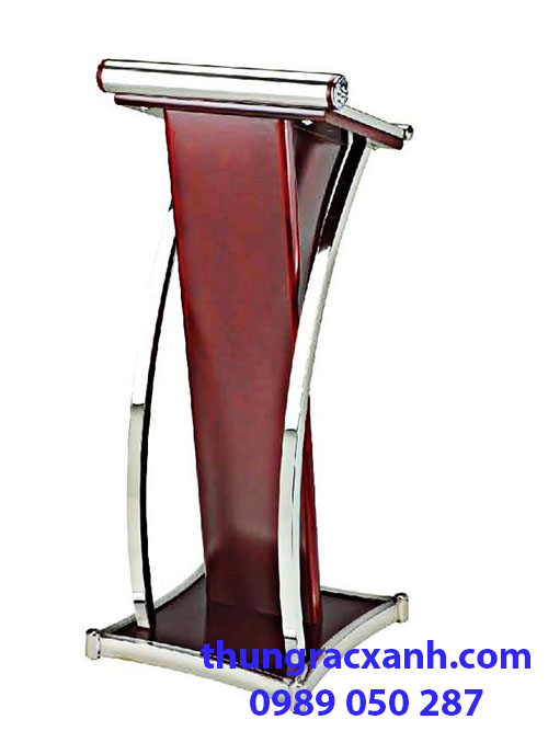 Bục phát biểu giá rẻ Gỗ nâu