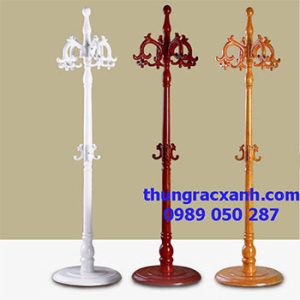 Cây treo quần áo bằng gỗ kiểu dáng cổ điển, giảm giá 50%