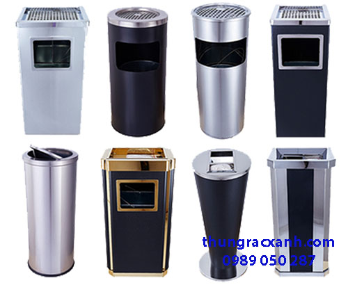 Thùng rác văn phòng, công cộng nhiều lựa chọn