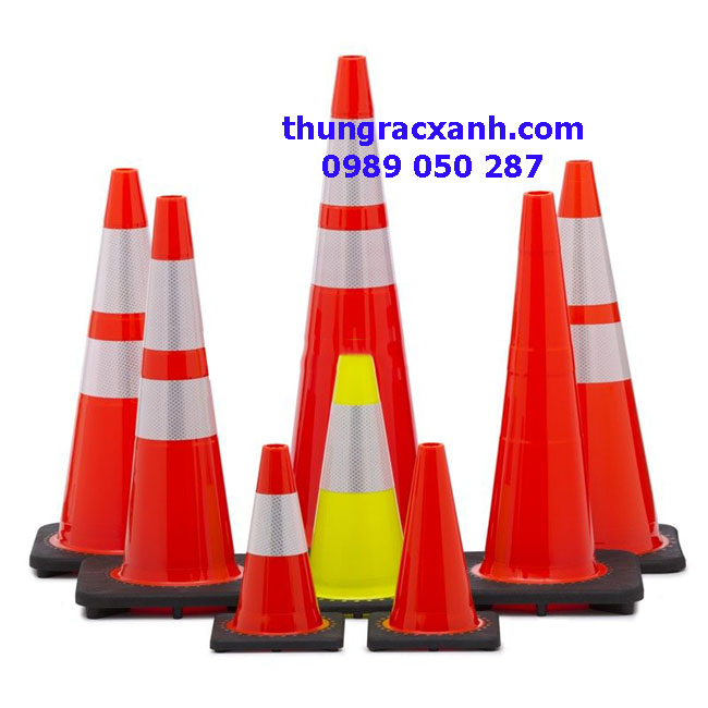 Cọc tiêu giao thông chân đế cao su
