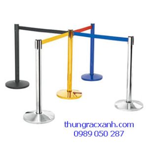 cột chắn phân làn