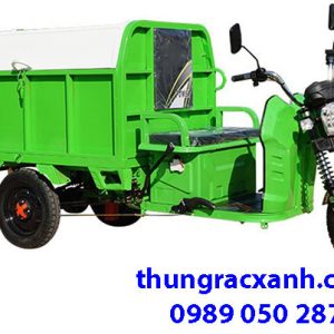 Xe gom rác chạy điện, giải pháp xử lý rác thải hiệu quả