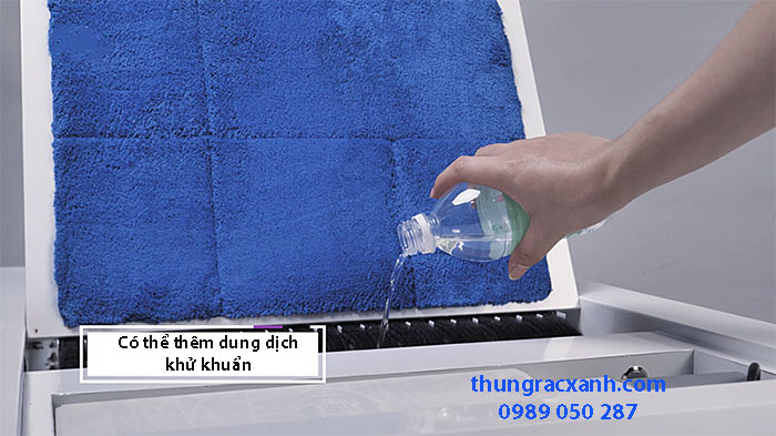 Máy làm sạch giày dép+ chức nắng khử khuẩn - Ảnh 6