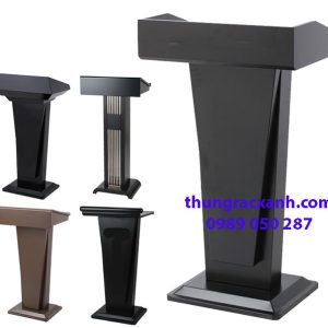 Bục phát biểu thép phun sơn giá rẻ