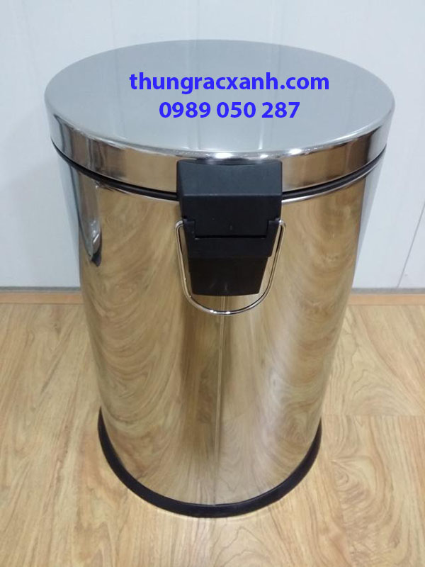 Thùng rác đạp chân inox 30 lít