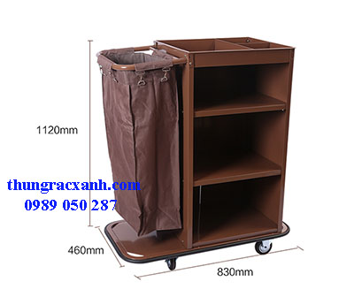 Xe đẩy làm buồng phòng khách sạn giá rẻ nhất tại BNT