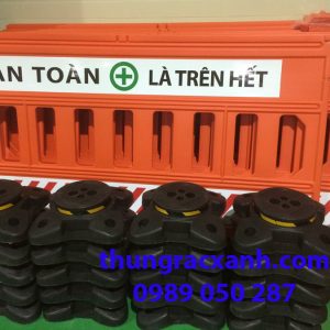 Hàng rào, Dải phân cánh nhựa PE