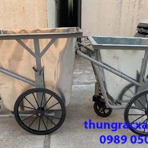 Alternative view of Xe gom rác đẩy tay | Xưởng sản xuất xe rác