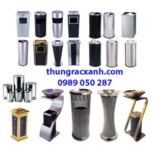 Thùng rác inox tại thungracxanh đa dạng về mẫu mã và kích thước