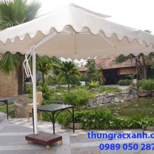 Sản phẩm dù che nắng lệch tâm thích hợp mọi không gian