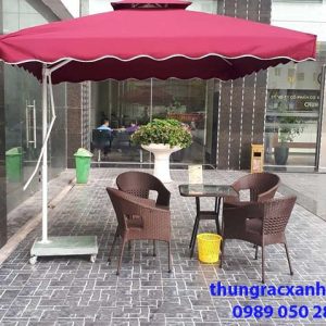 Ô dù lệch tâm vuông 2,5x2,5m