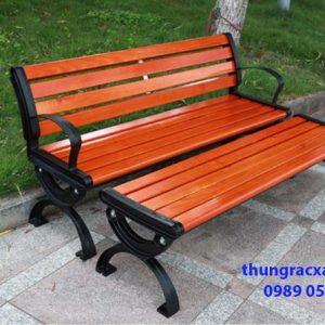 Ghế công viên gang đúc nhiều mẫu mã