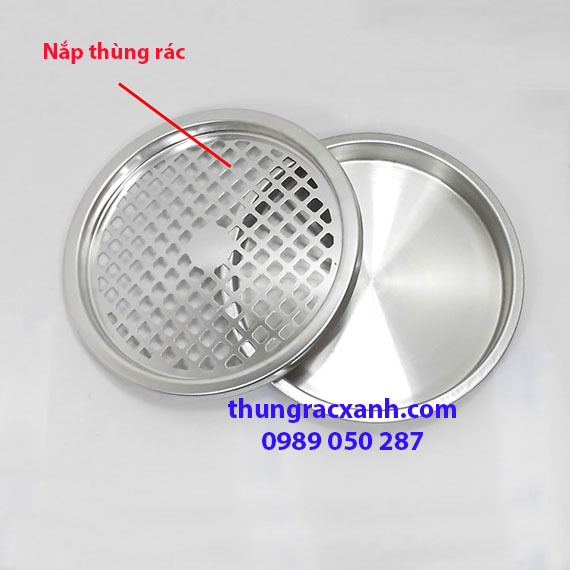 Thùng rác inox có gạt tàn Sp chất lượng, Giá cực rẻ!! - Ảnh 4