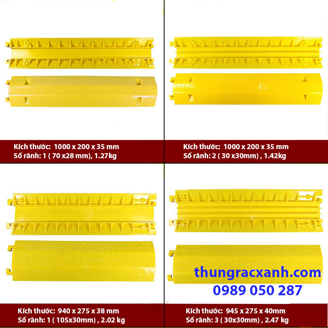 Miếng ốp dây điện chịu tải với nhiều kích thước