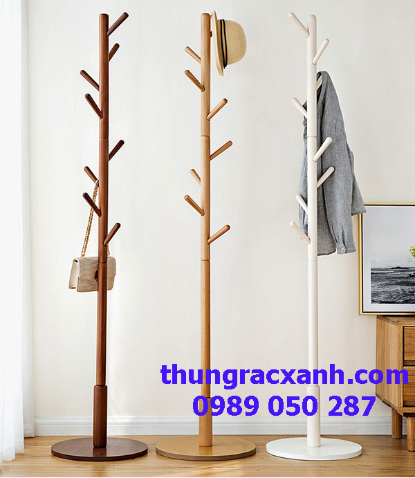 Cây treo quần áo gỗ đa dạng về mẫu mã - Ảnh 2