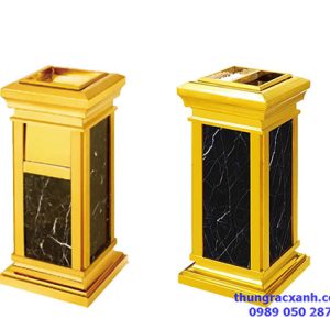 Thùng rác đá hoa cương A15, A16