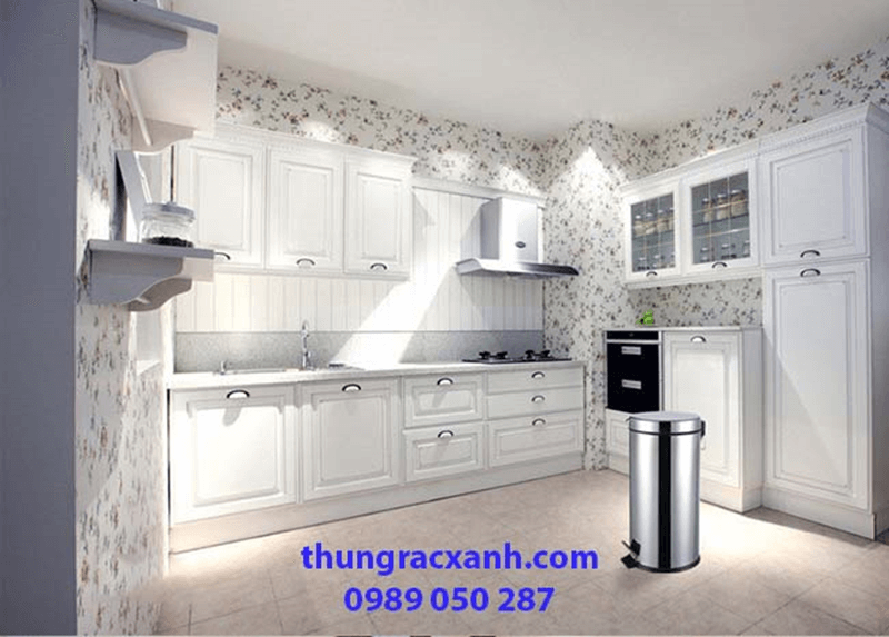 Thùng Rác Xanh BNT bán thùng rác inox hai ngăn chính hãng giá tốt