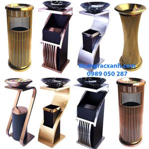 Alternative view of Thùng rác để sảnh, hàng đẹp, nhiều mẫu, giá rẻ nhất tt