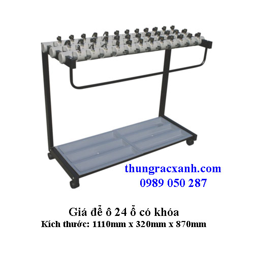 Giá treo ô có ổ khóa sản phẩm đang có giá vô cùng ưu đãi - Ảnh 5