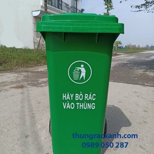 Alternative view of Thùng rác nhựa 120l- Giá rẻ nhất thị trường