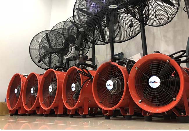 Chuyên cung cấp quạt thông gió xách tay tại hà nội và trên toàn quốc