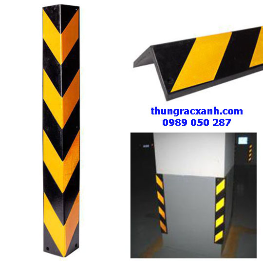 Ốp góc vuông trong nhà để xe