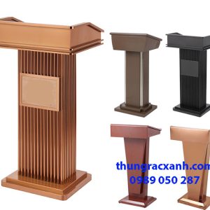 Bục phát biểu sắt phun sơn