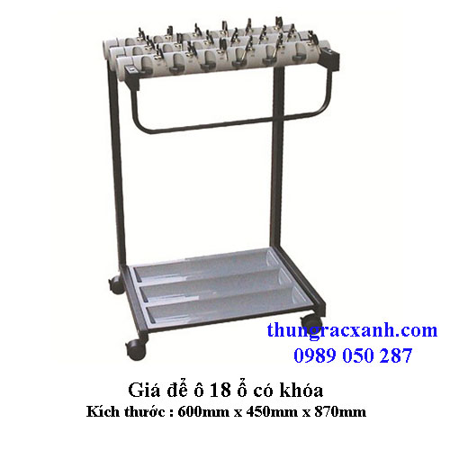 Giá treo ô có ổ khóa sản phẩm đang có giá vô cùng ưu đãi - Ảnh 6