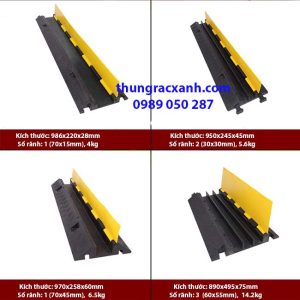 Miếng ốp dây điện hay gờ bảo vệ cáp 1 hay nhiều rãnh